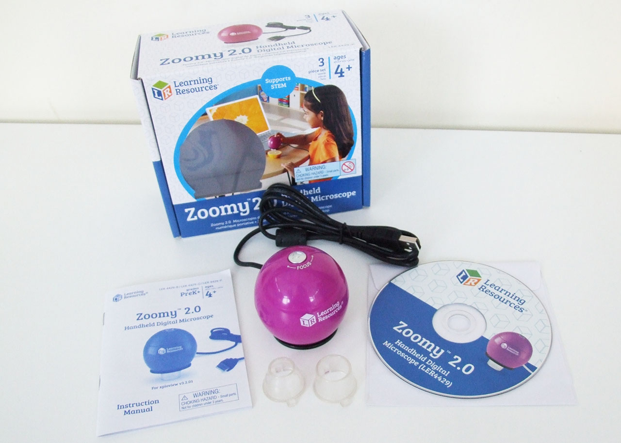 Zoomy 2.0 USB Microscope Review Tech Age Kids Technology for Children