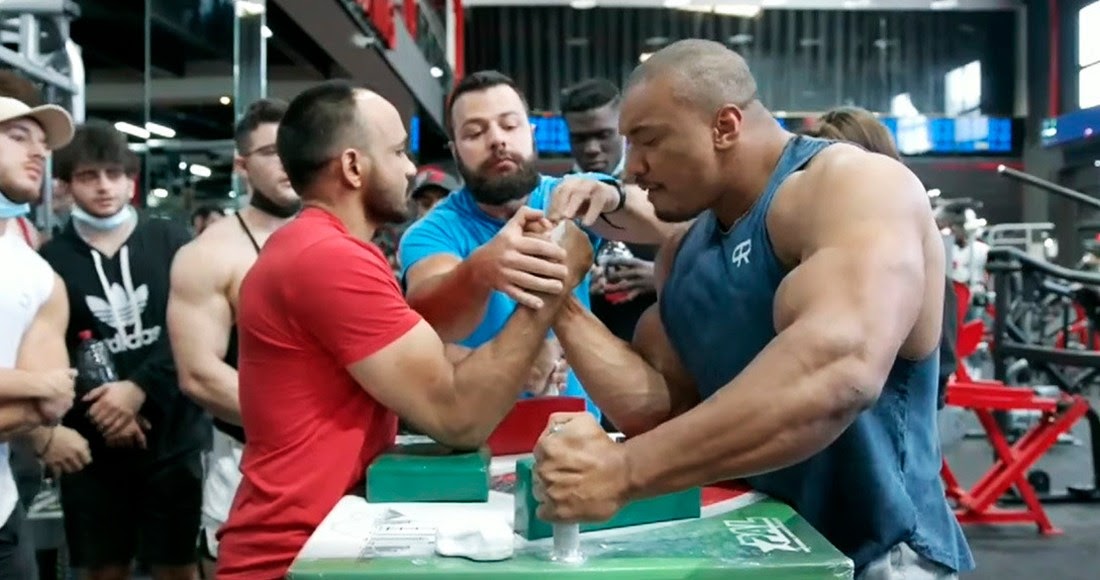 India's arm wrestling champion Rahul Panicker defeats 'world's