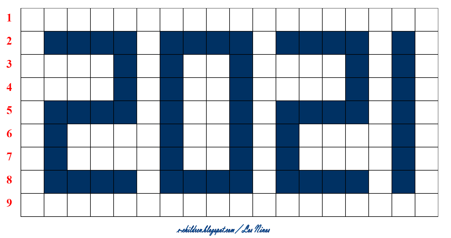 2021 Pixel Coding ~ Los Niños