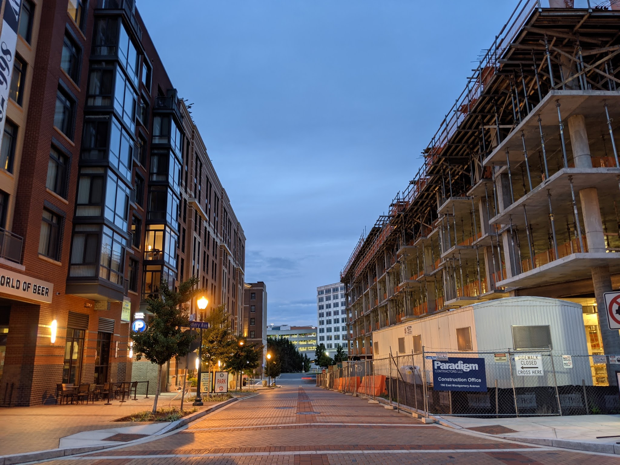 Rockville Nights Duball brands Rockville Town Center project as the