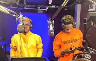 Mr. Eazi and Dotman #XOFactor Freestyle on BBC 1Xtra