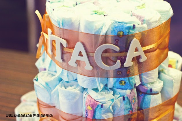 ¿Cómo hacer una tarta de pañales? - tutorial