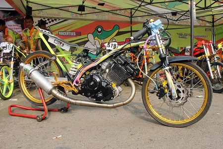 Gambar satria Fu terbaru 2018 motor drag satria fu