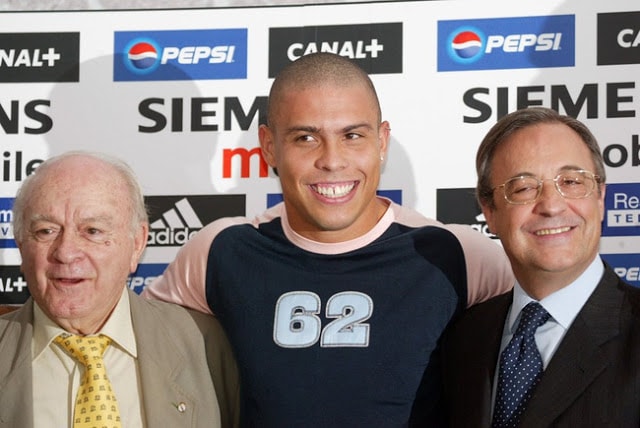 Sự trở lại của huyền thoại Ronaldo Béo tại Real Mandrid