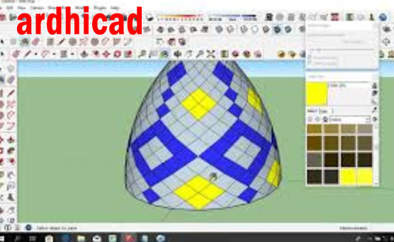Cara Membuat Kubah Di Sketchup 2014