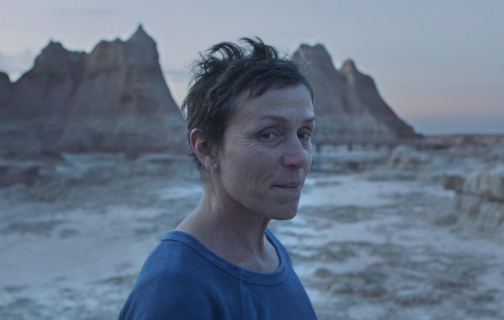 frances mcdormand en 'nomadland'nomadland