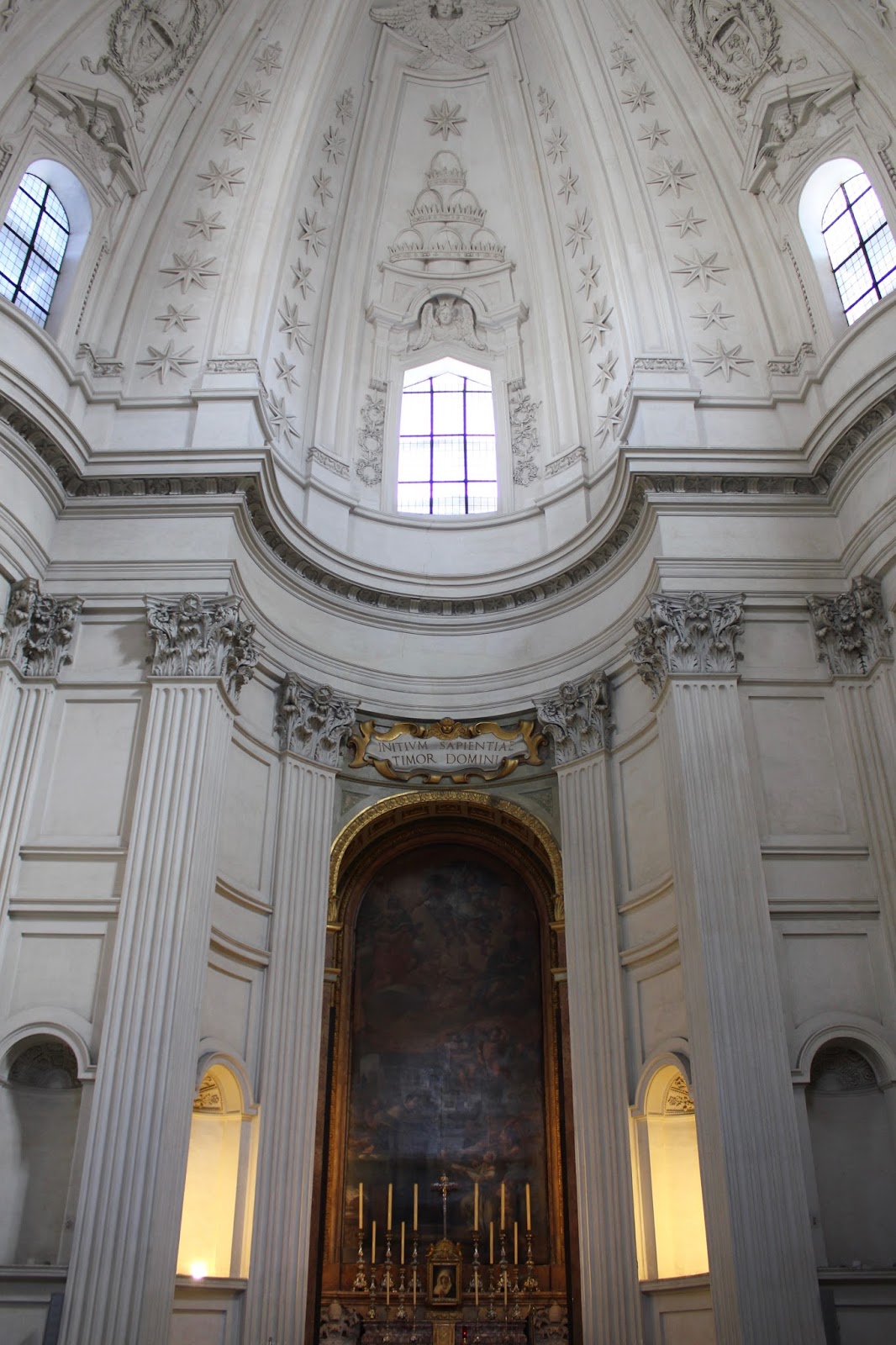 Baroque Wonder: Sant'Ivo alla Sapienza by Francesco Borromini.
