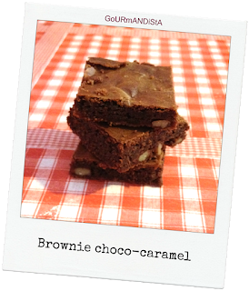 Image Brownie choco-caramel