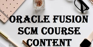 Oracle Fusion Cloud SCM Training