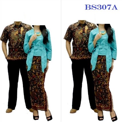 15 Desain Baju Batik Couple Anak Muda Model Terbaru 2020