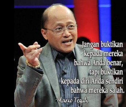 Kata Kata Motivasi Sukses Mario Teguh Cikimm Com