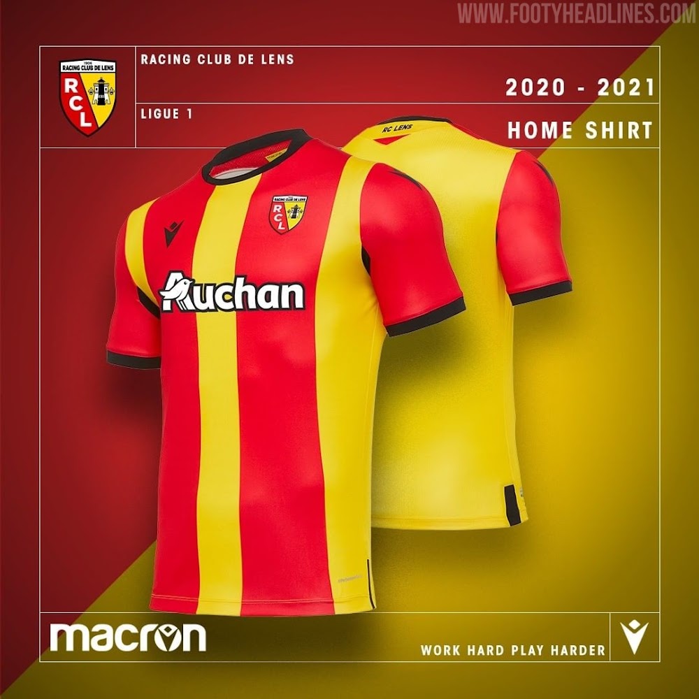 RC Lens 2021 Home Kit Released Footy Headlines