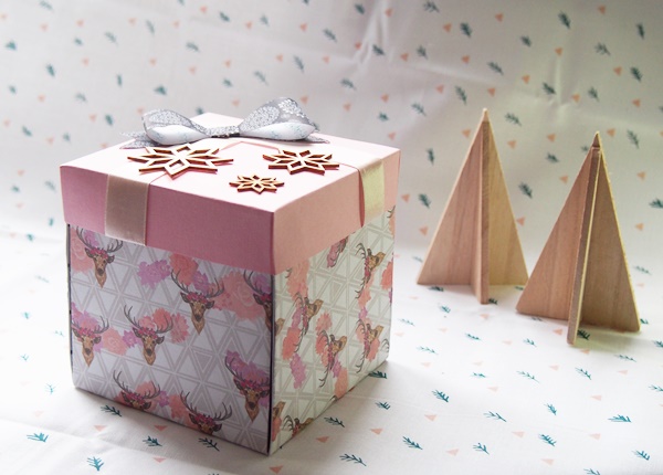 Boite cadeau faite maison - Caro Dels - Blog DIY et loisirs créatifs