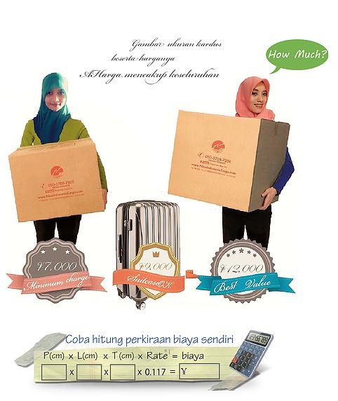 Cara mengirim barang dari Jepang ke Indonesia murah dengan Nice Cargo