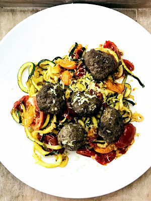 Summer Vegetables and Meatballs | Adina Mayo