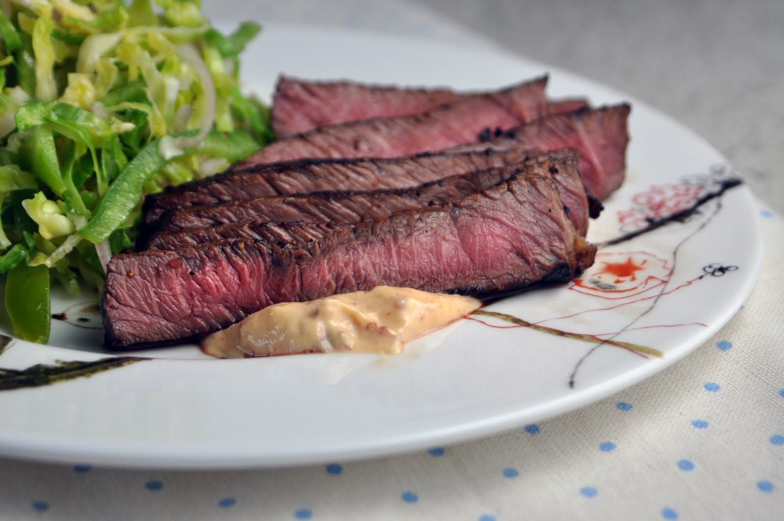 Impeccable Taste Chipotle Steak with Brussels Sprout Slaw