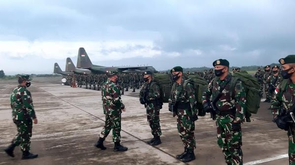 Yonif Para Raider 501 Kostrad Terbang ke Intan Jaya, Bikin Merinding KKB