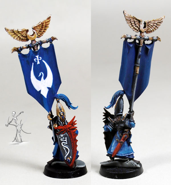 SpiralingCadaver High Elf Battle Standard Bearer