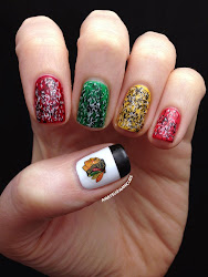 blackhawks chicago nail nails feather