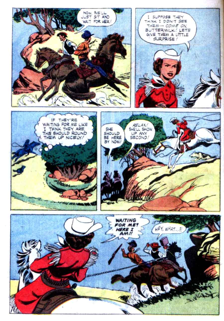 Western Roundup 19 Russ Manning art, misattributed Alex Toth art