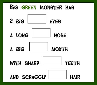 Go Away Big Green Monster: read and make - rubber boots and elf shoes