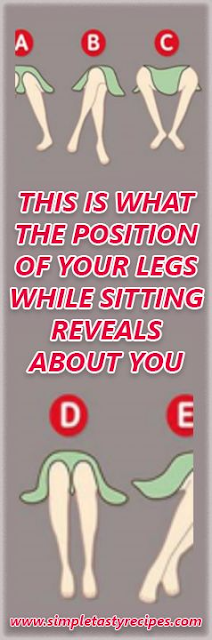 THIS IS WHAT THE POSITION OF YOUR LEGS WHILE SITTING REVEALS ABOUT YOU