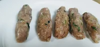 Bullet shape Seekh Kebab for chicken Gilafi Seekh Kebab recipe on tawa or pan
