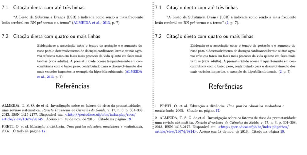 Quadro 1-Conteúdo de um arquivo BibTeX utilizado pelo JabRef para