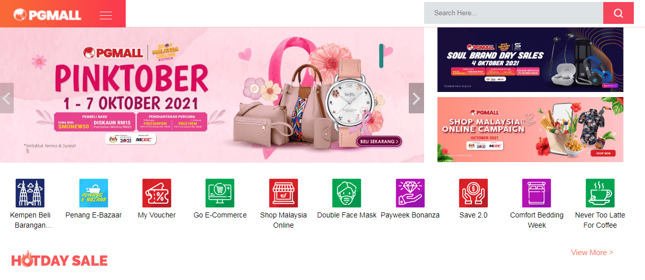 PGMall | Malaysia No.1 Local E-Commerce Platform