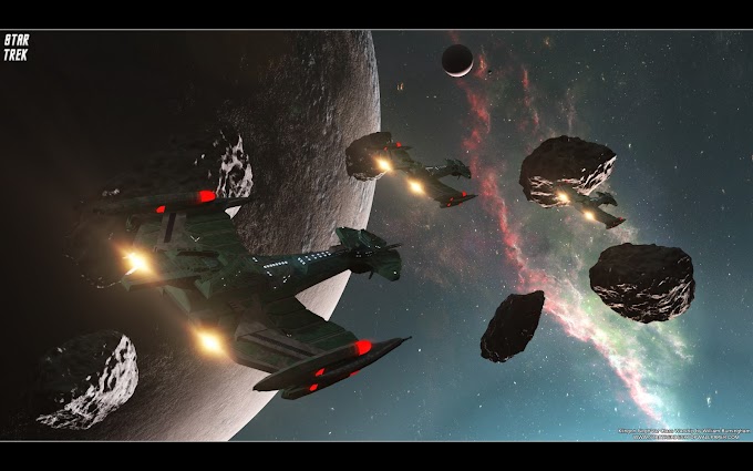 Star Trek Klingon Negh'Var Class Warship
