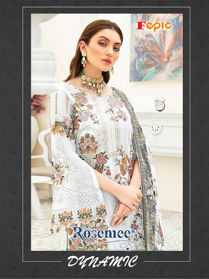 Fepic Rosemeen Dynamic pakistani suits wholesaler