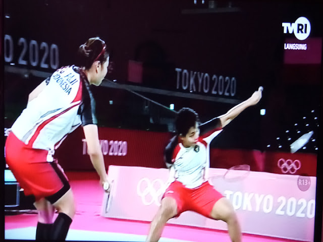 BREAKING NEWS, Pebulutangkis Ganda Putri Indonesia Sabet Medali Emas Olimpiade 2021 Tokyo 