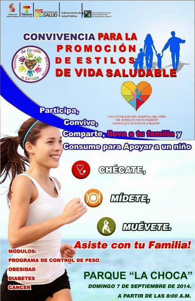 VenadoSporTabasco CONVIVENCIA PARA LA PROMOCION DE ESTILOS DE VIDA SALUDABLE, DOMINGO 7 DE VenadoSporTabasco CONVIVENCIA PARA LA PROMOCION DE ESTILOS DE VIDA SALUDABLE, DOMINGO 7 DE