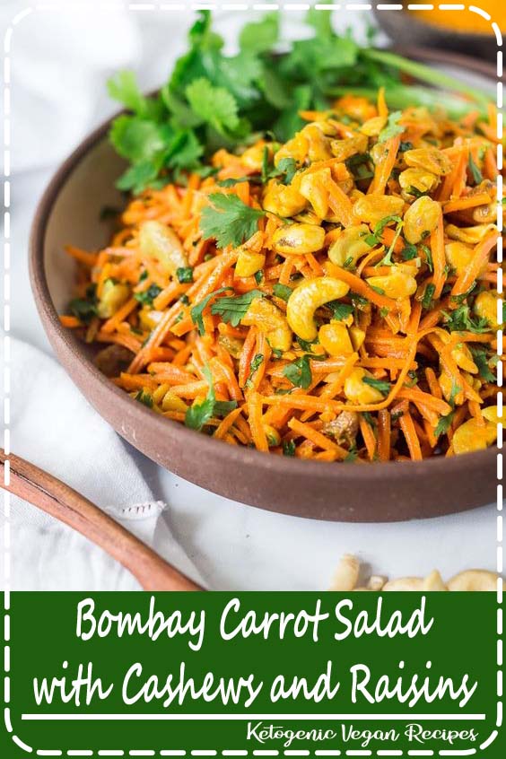 Bombay Carrot Salad with Cashews and Raisins Food Easy Delicious