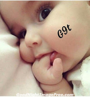 Baby Good Night Images in Hindi