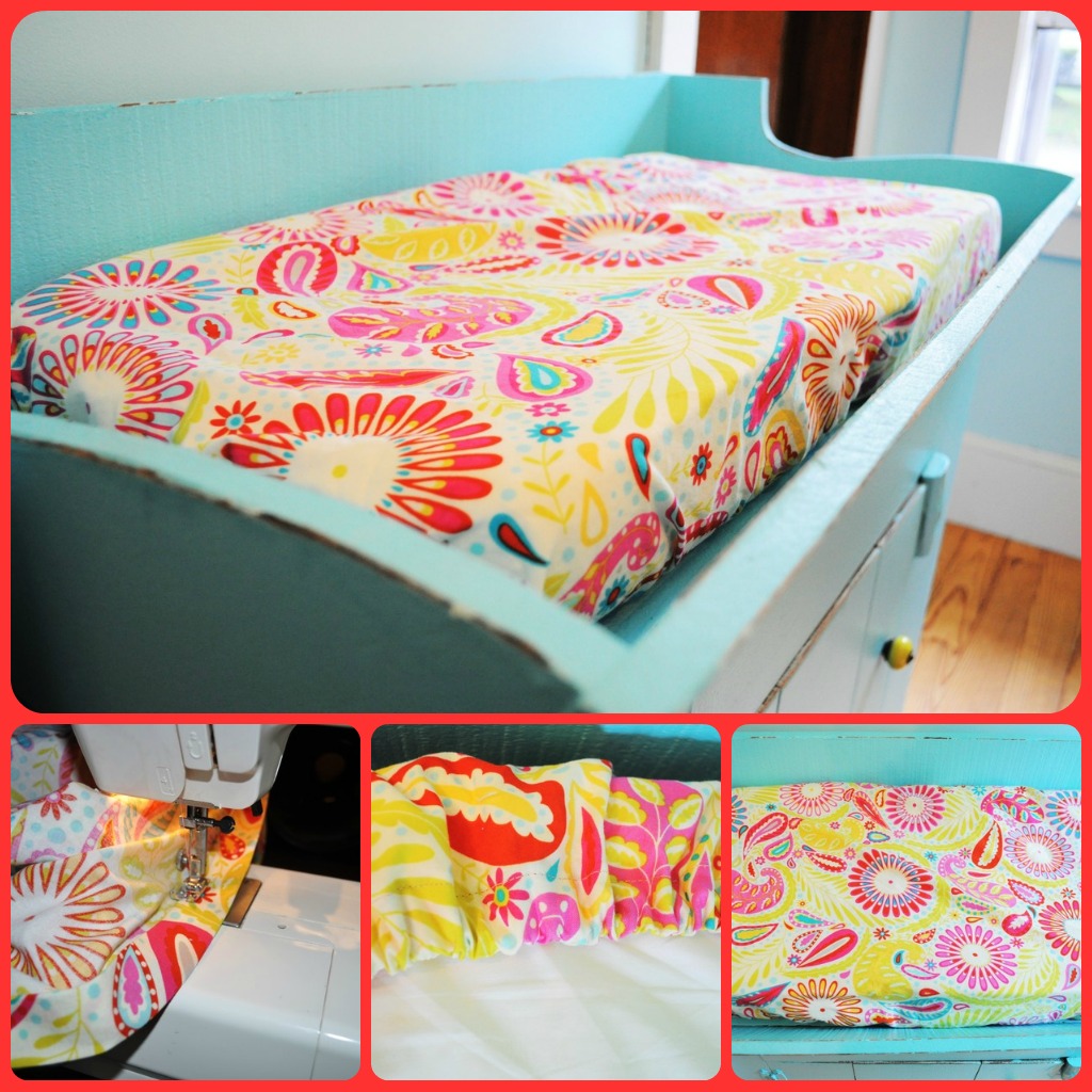 Fisher's Mommy DIY Changing Pad Cover