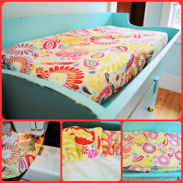 Fisher's Mommy DIY Changing Pad Cover