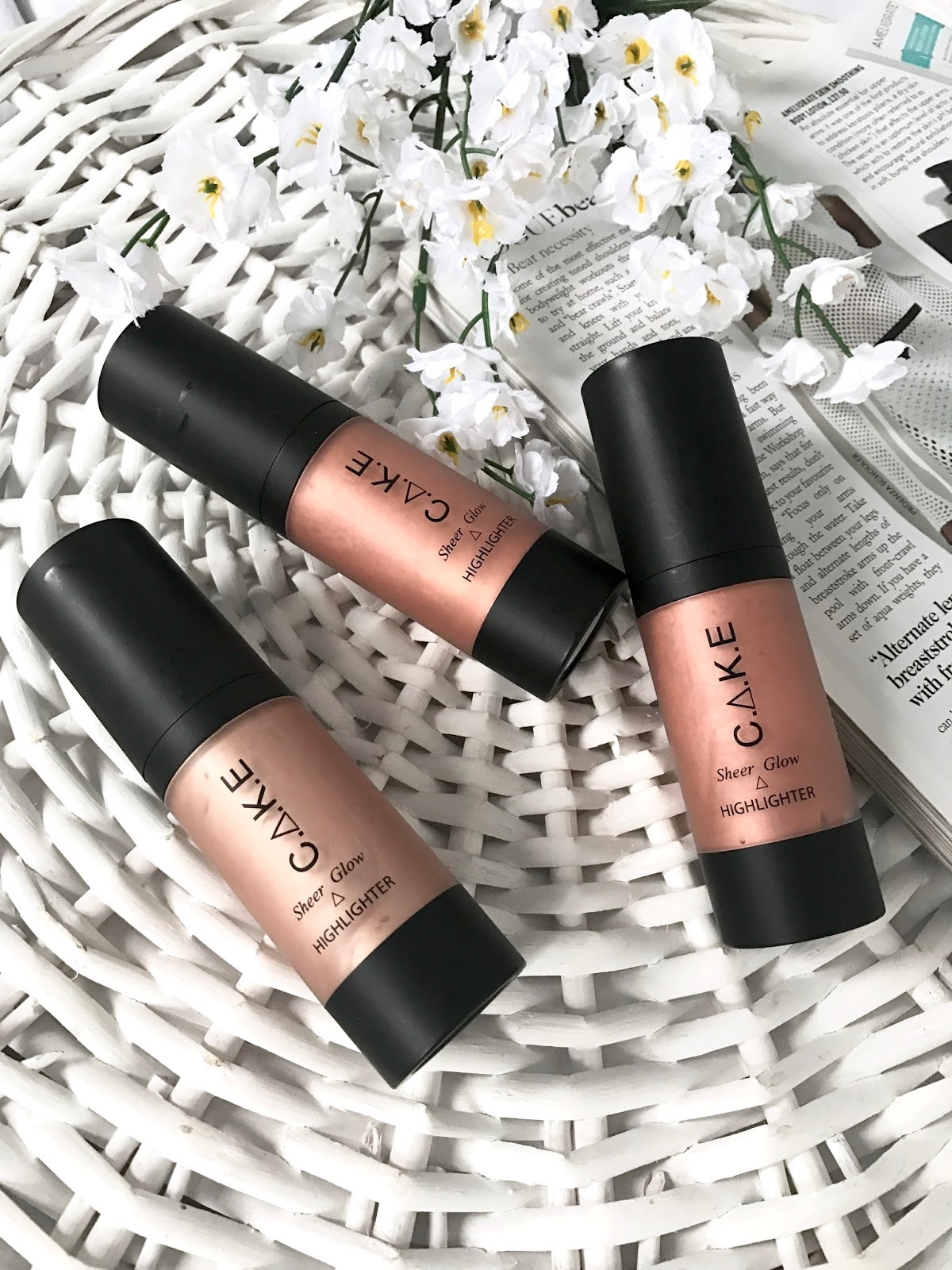 New Cake Cosmetics Sheer Glow Highlighter The Twenty Sumtin'