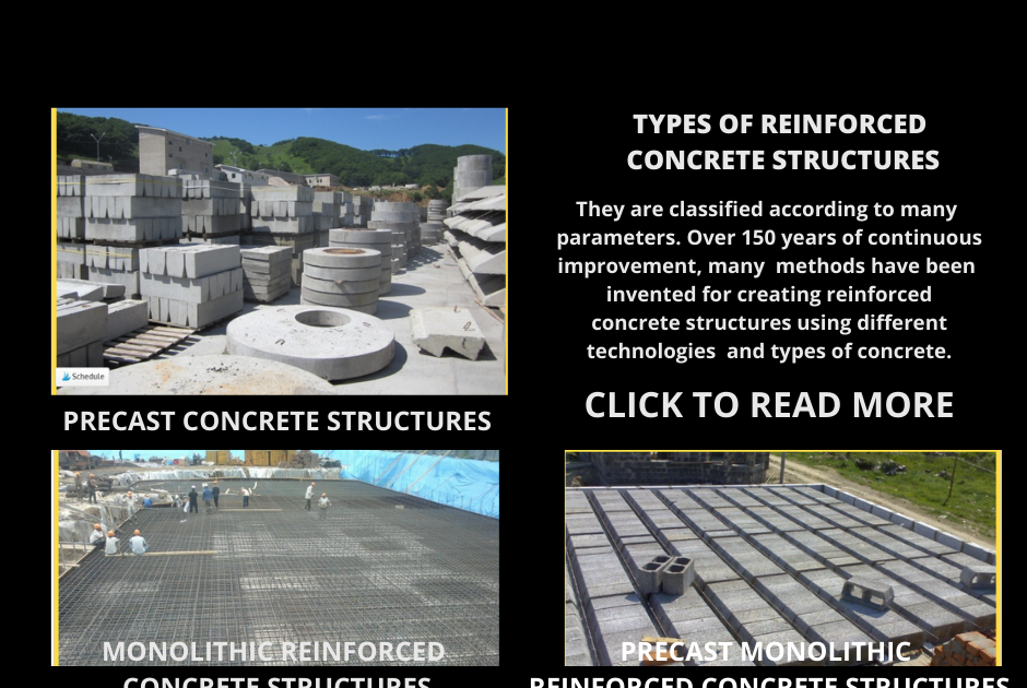 TYPES OF REINFORCED CONCRETE STRUCTURES