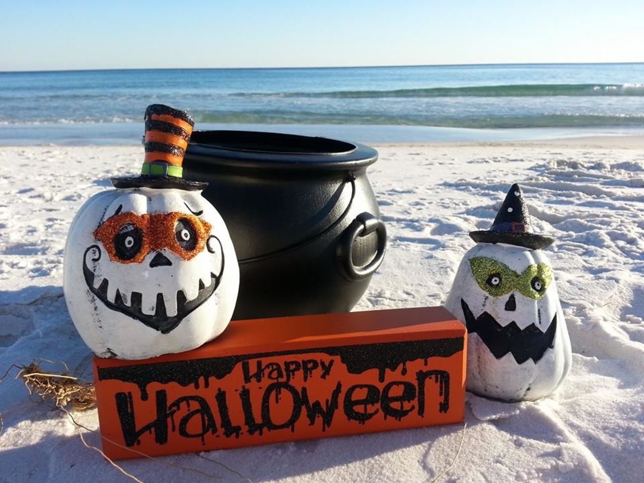 Deborah's Bits and Pieces Happy Halloween Florida Style
