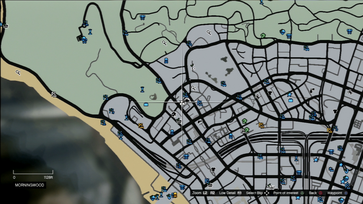 Марафон авеню гта 5 карта