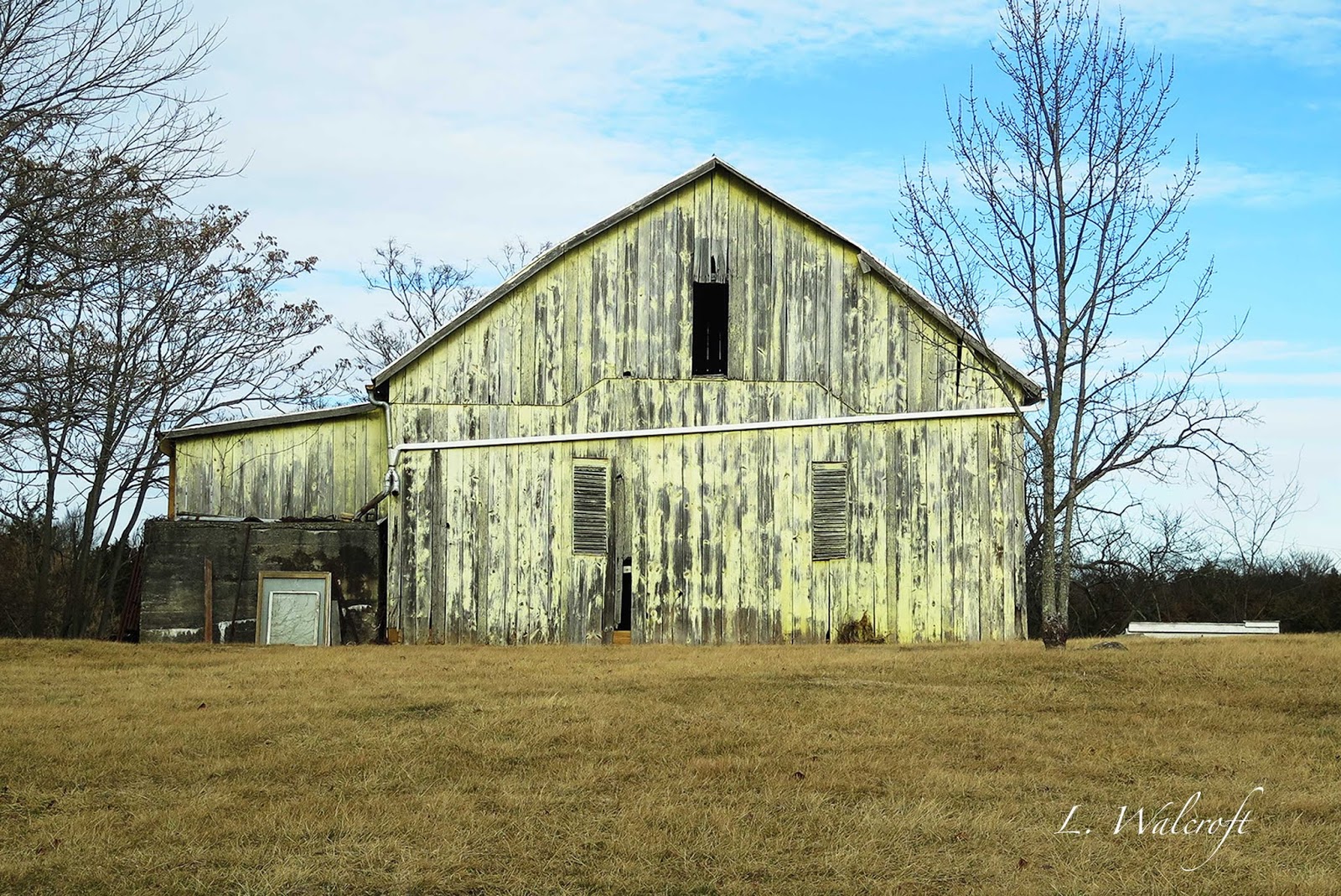 The View From Squirrel Ridge Barns And A Baptist Church Strasburg