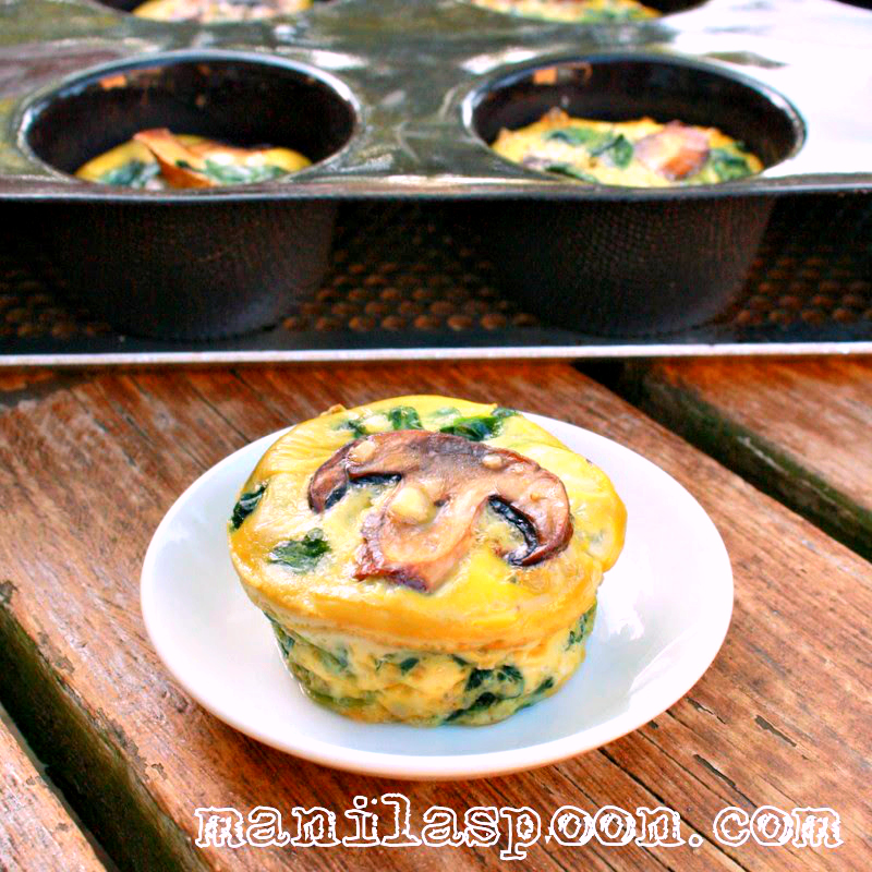 Spinach Quiche Cups Manila Spoon