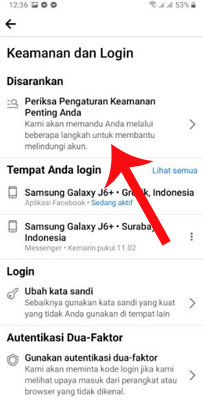 Cara Mengunci Facebook