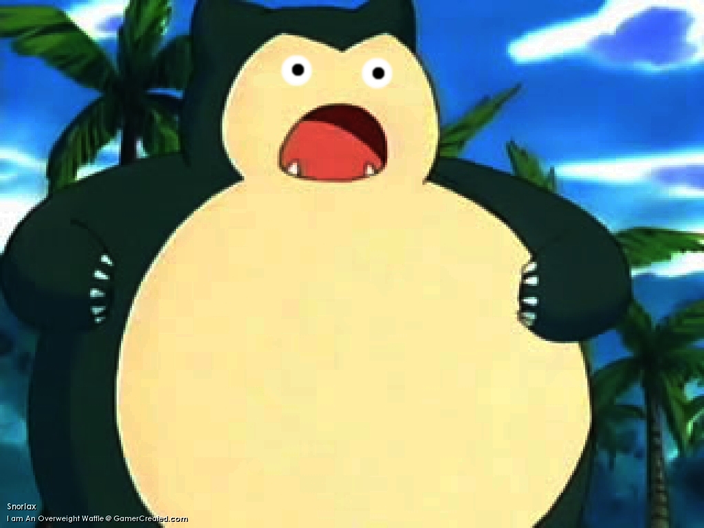 PseudoMew Ronflex est un gros patapouf. Certes, mais