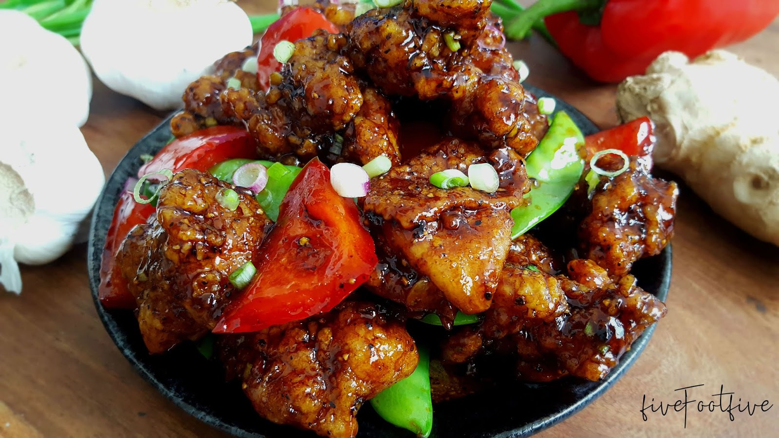 FiveFootFive Sg My Favourite Recipes Crispy Black Pepper Chicken