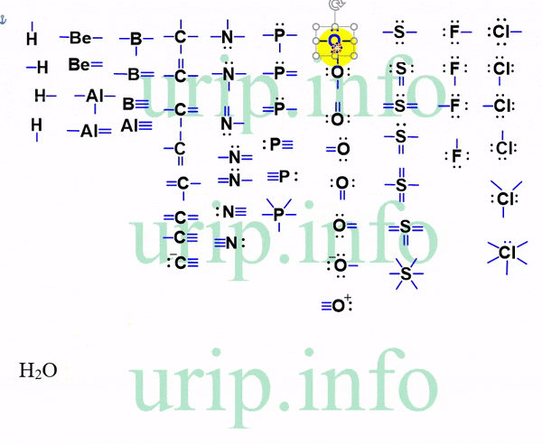 Struktur Lewis Titik Garis Dalam Ms Word Urip Dot Info
