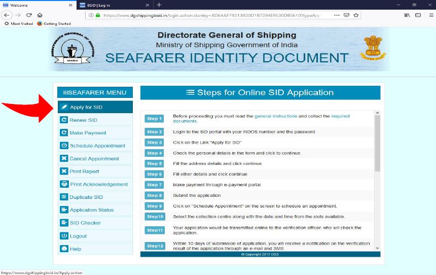 How to Apply for Seafarer Identity Document(SID)?