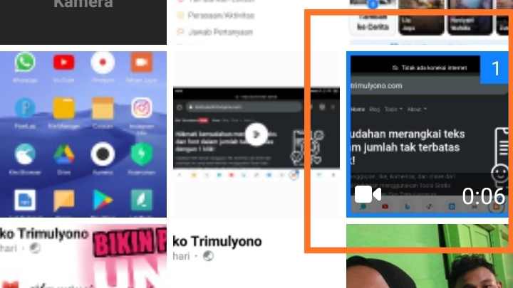 Cara upload video di Story Facebook PC