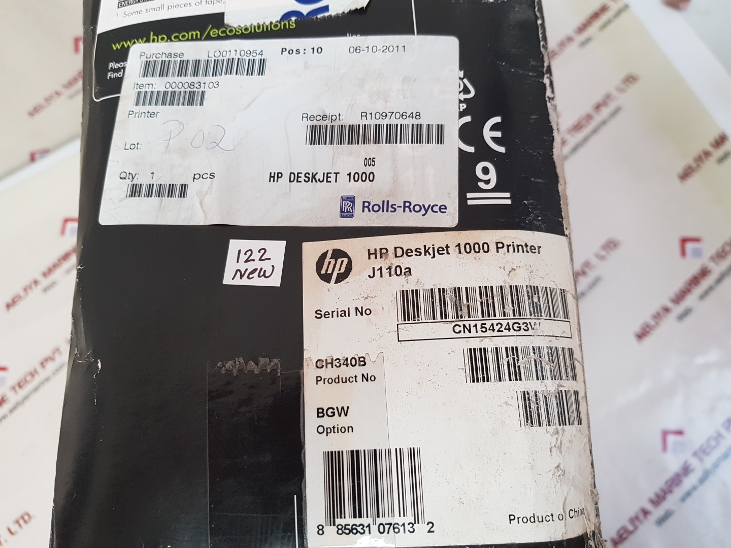 HP CH340-64001 DESKJET 1000 PRINTER J110A - Aeliya Marine